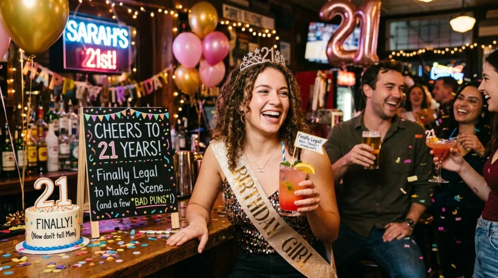 21st Birthday Puns