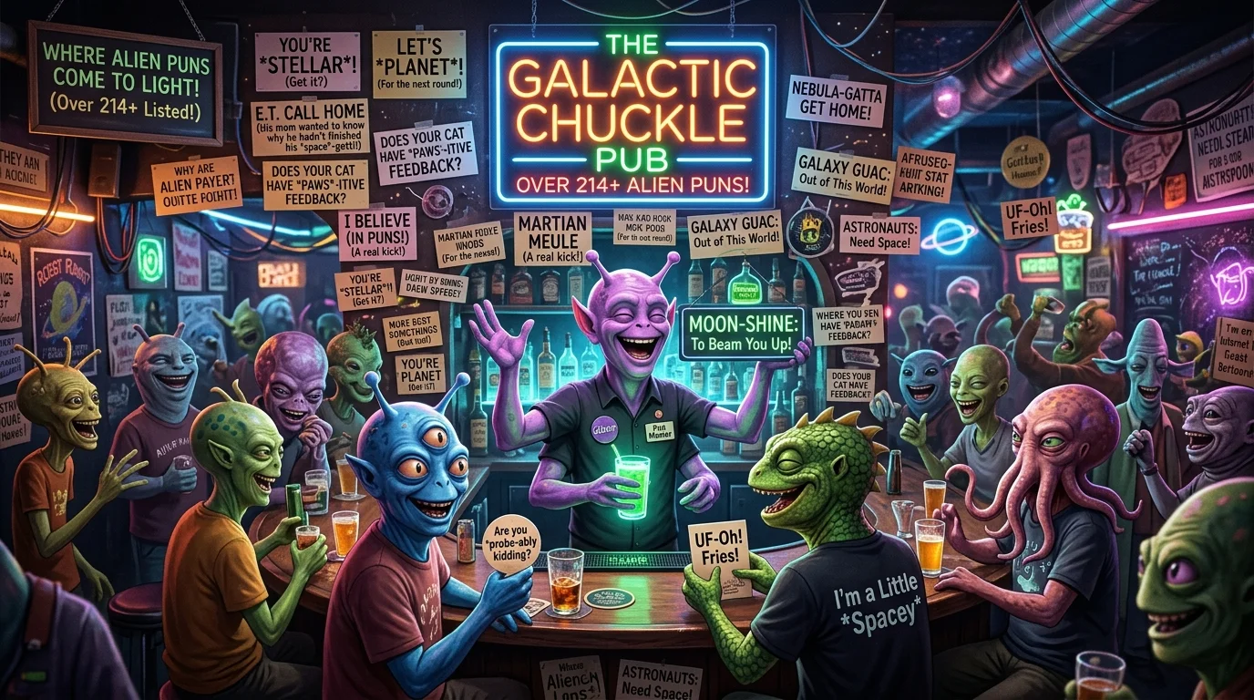 Alien Tech & Sci-Fi Puns