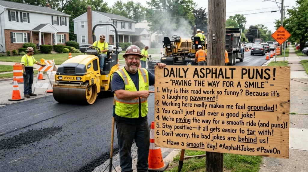 Asphalt Puns