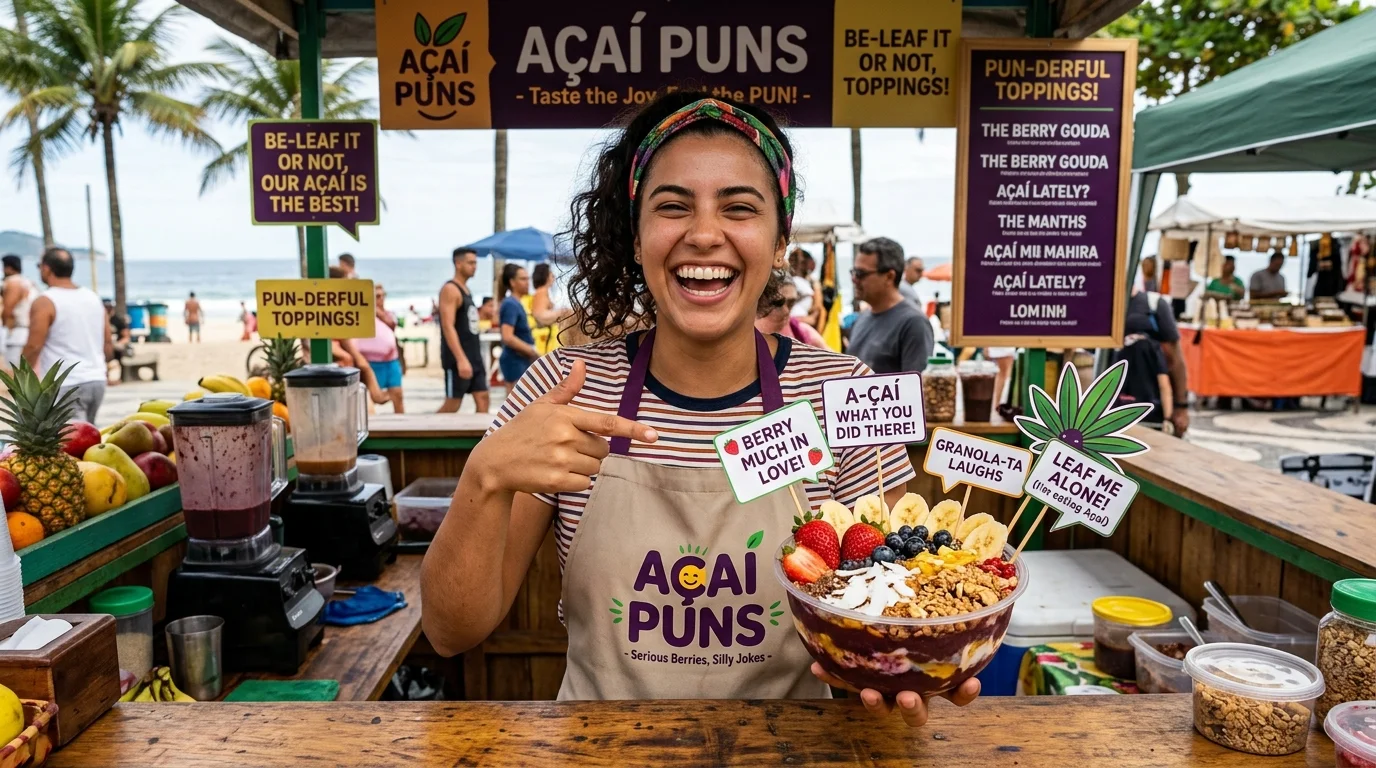 Berry Funny Açaí One-Liners