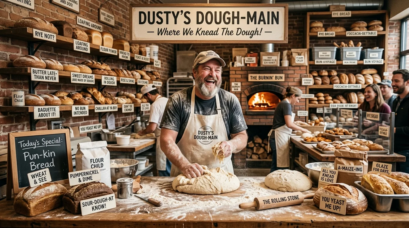Bread & Baking Dough Puns