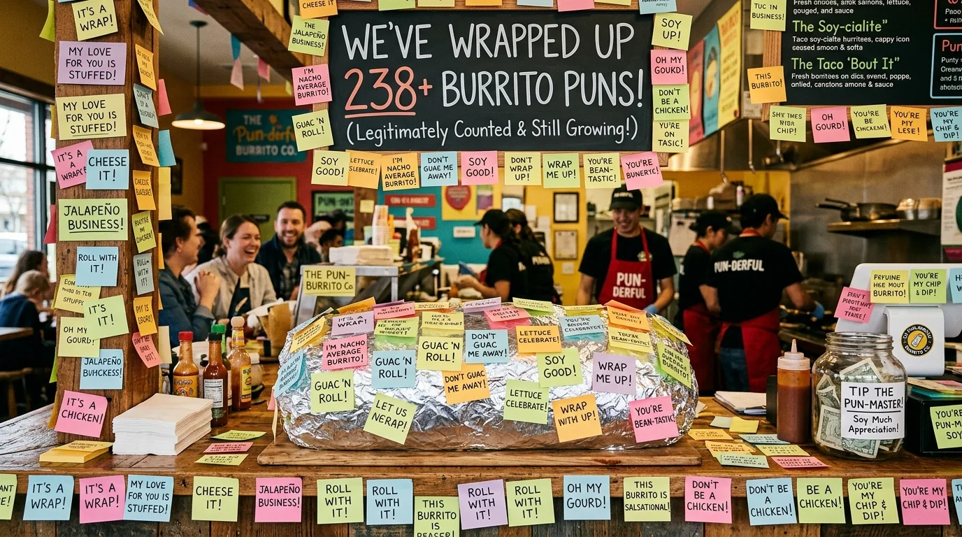 Cheesy Burrito Jokes