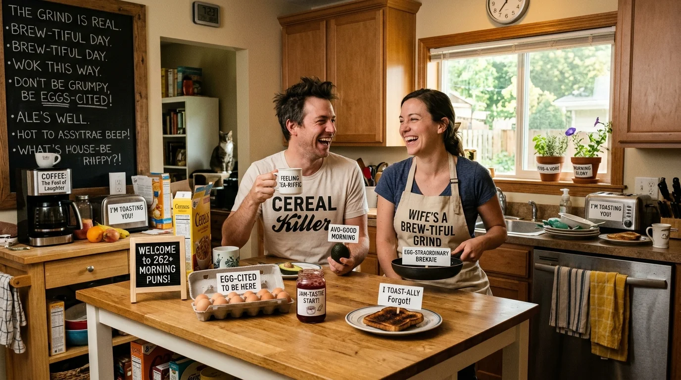Coffee & Morning Energy Puns