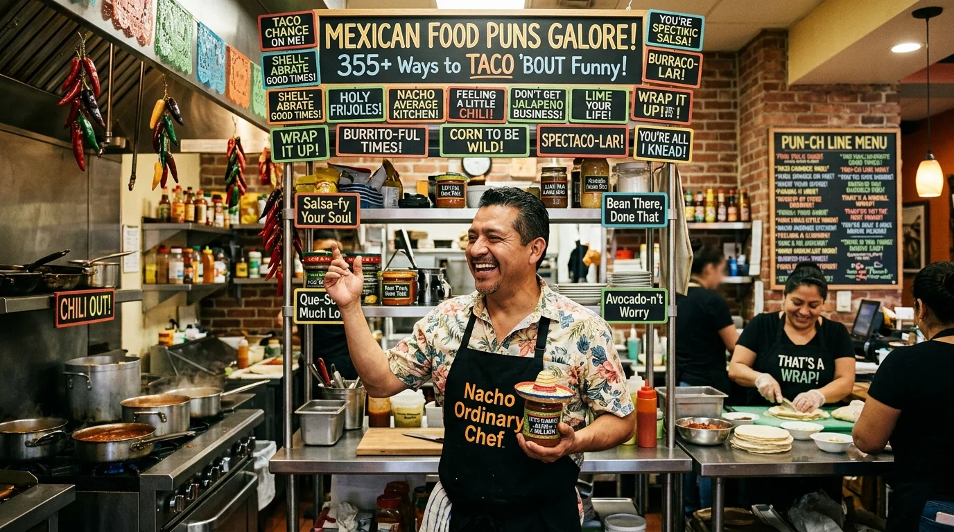 Cute Mexican Food Puns