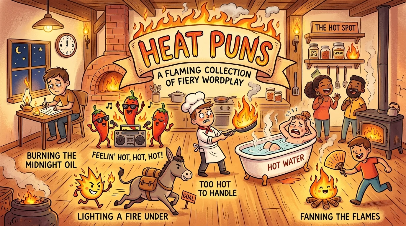 Extreme Heat & Volcano Puns