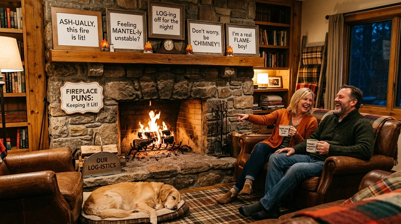 Fireplace One-Liners