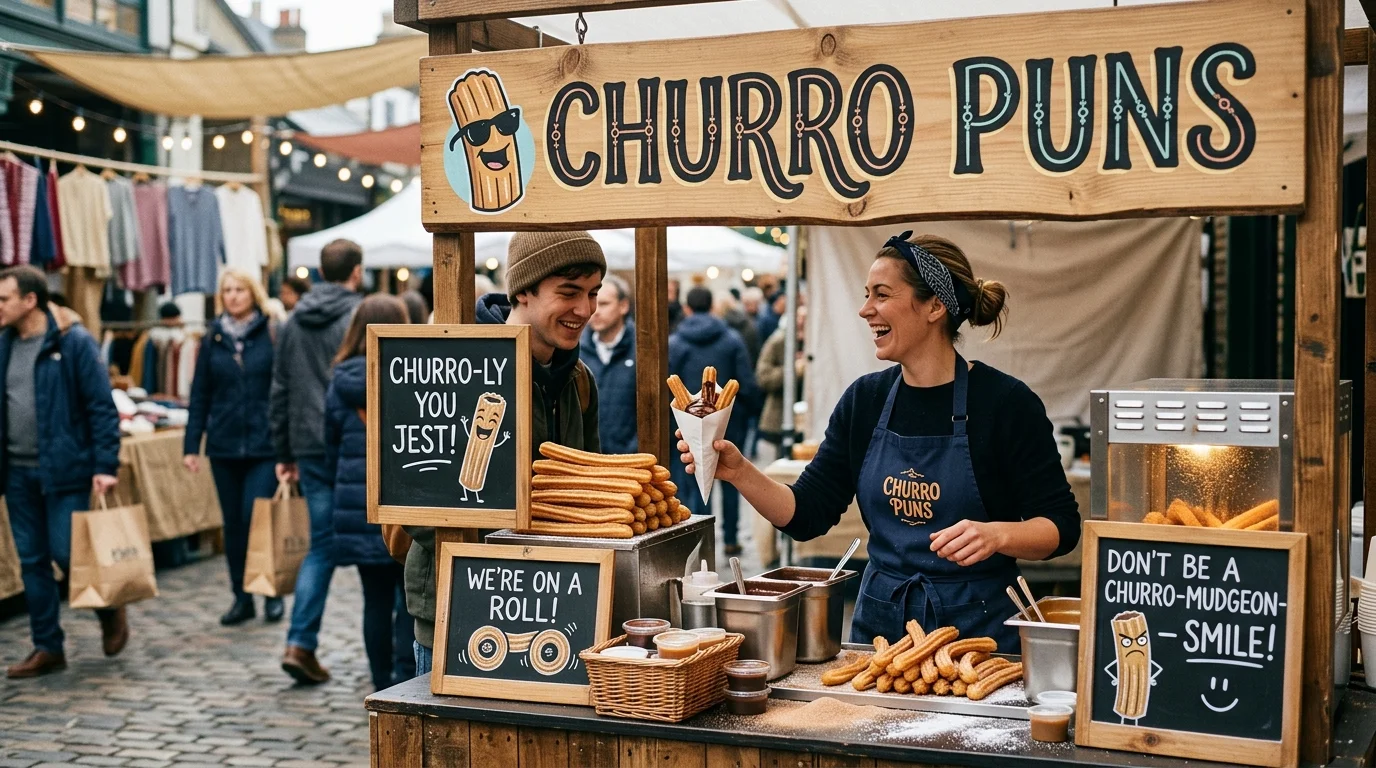 Funny Churro Snack Puns