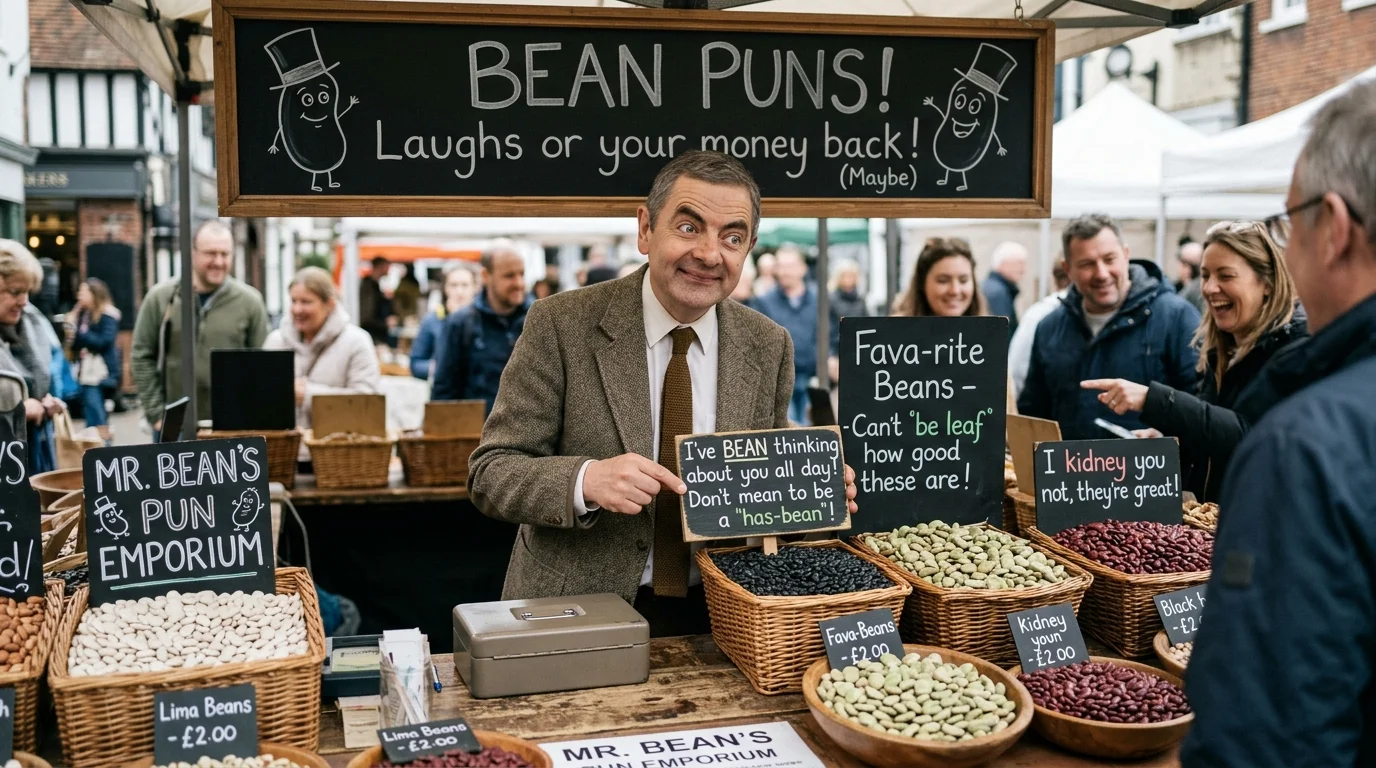 Funny Coffee Bean Puns