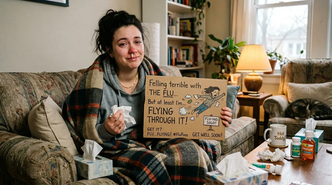 Funny Cold & Cough Puns