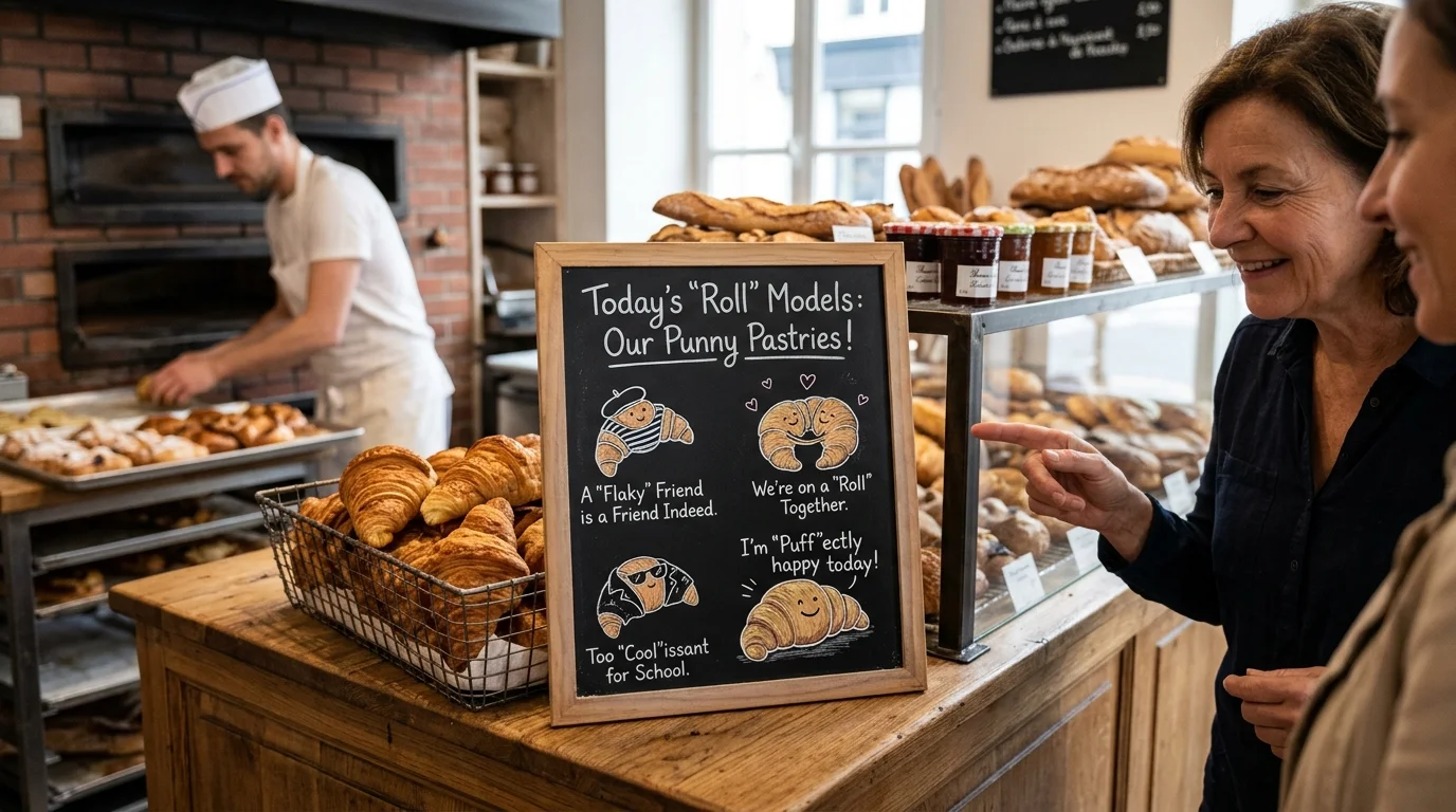 Funny Croissant One-Liners