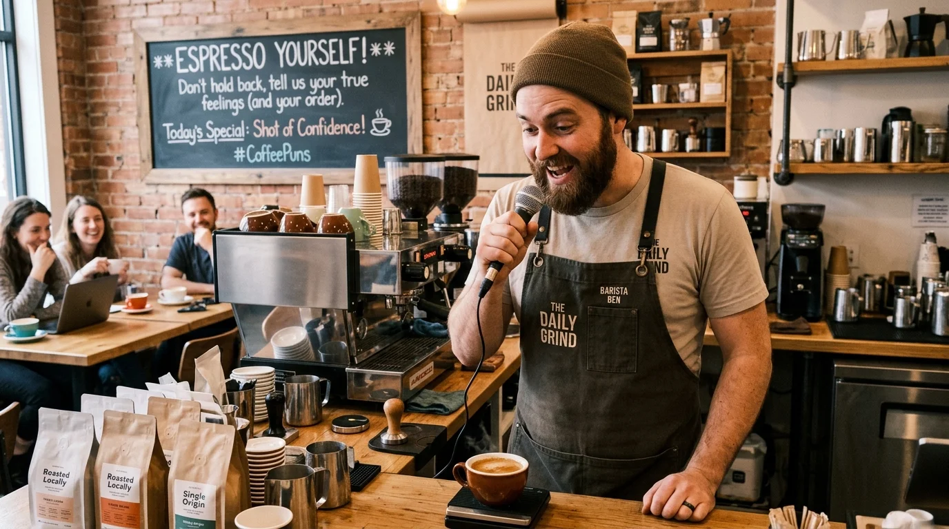 Funny Espresso Work & Study Puns