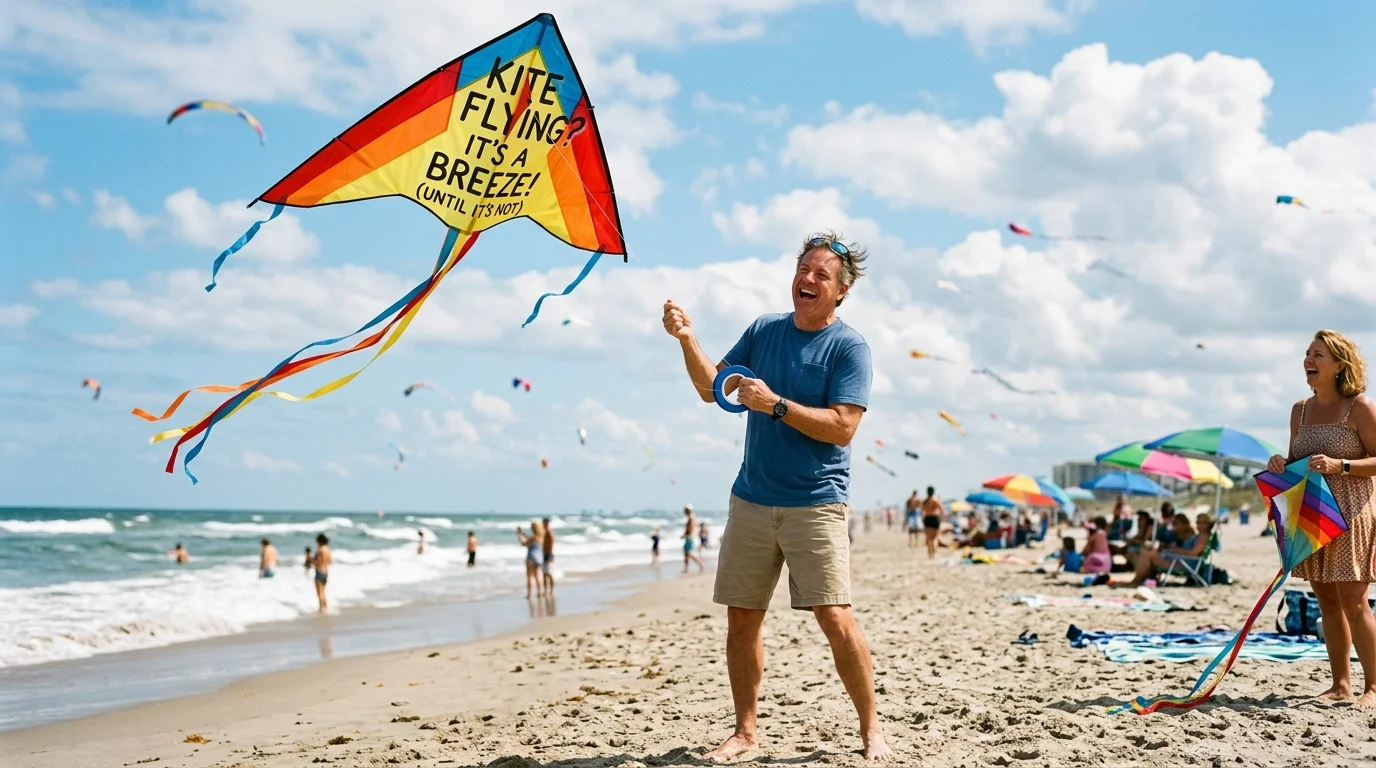 Funny Flying Kite Puns