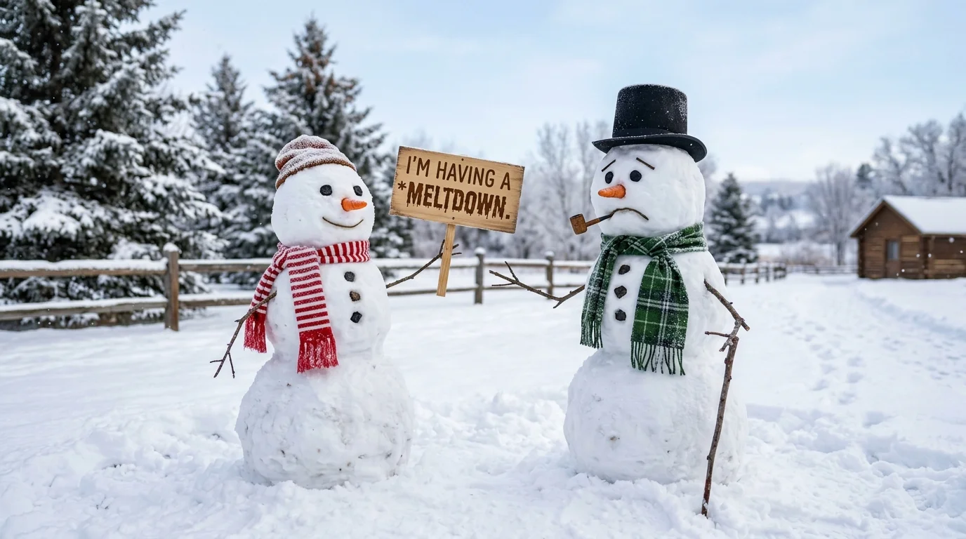 Funny Frosty Snowman Puns