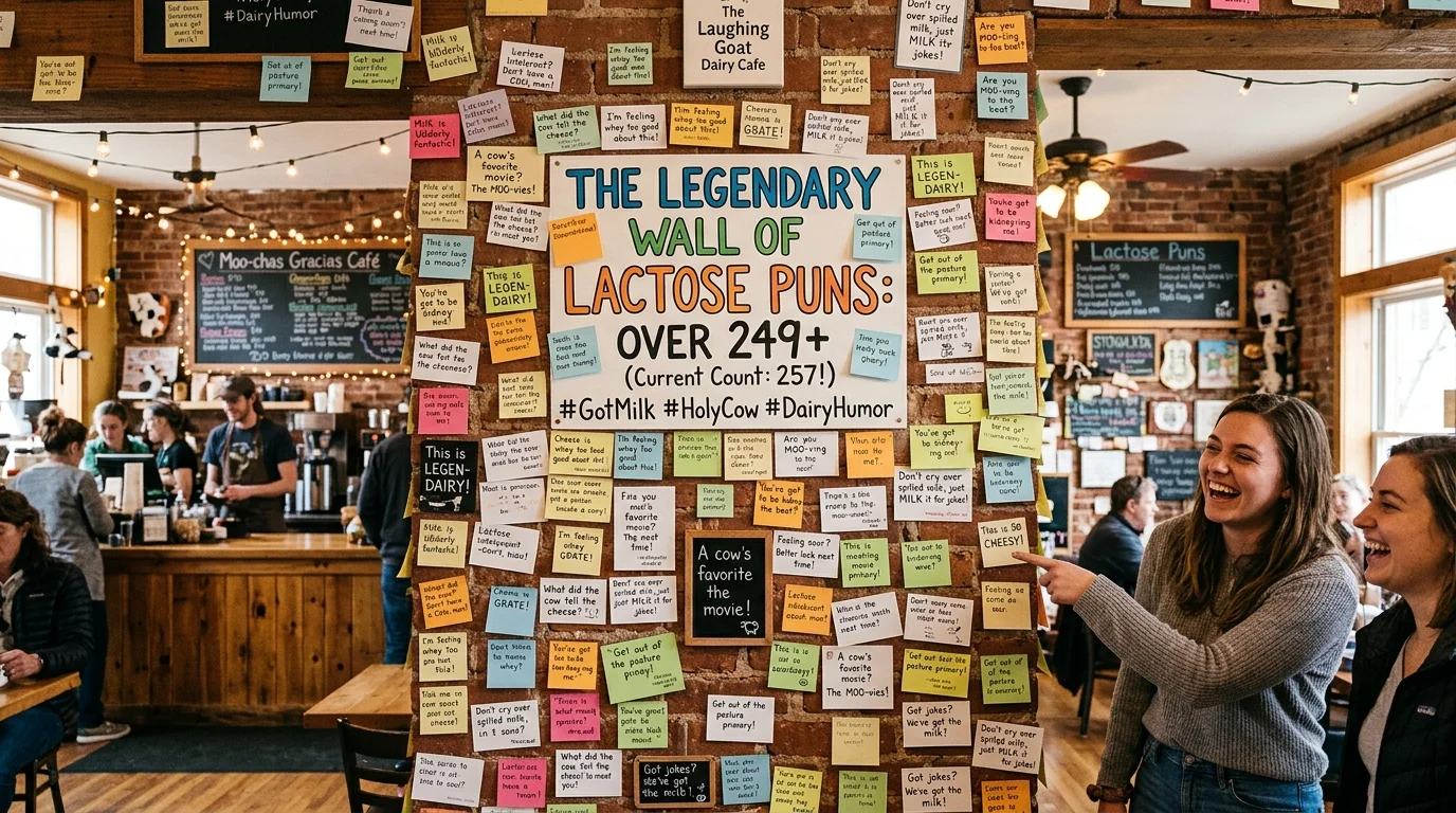 Funny Lactose Puns