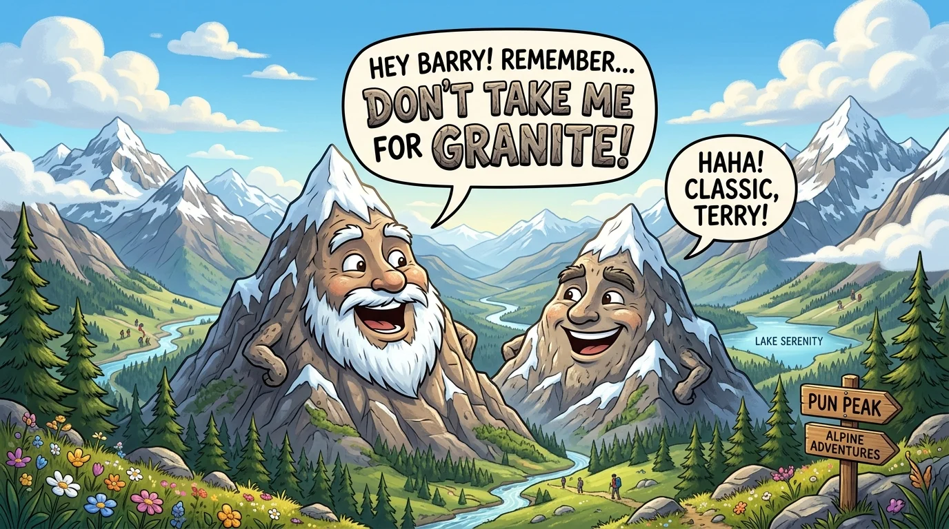 Funny Mountain One-Liners