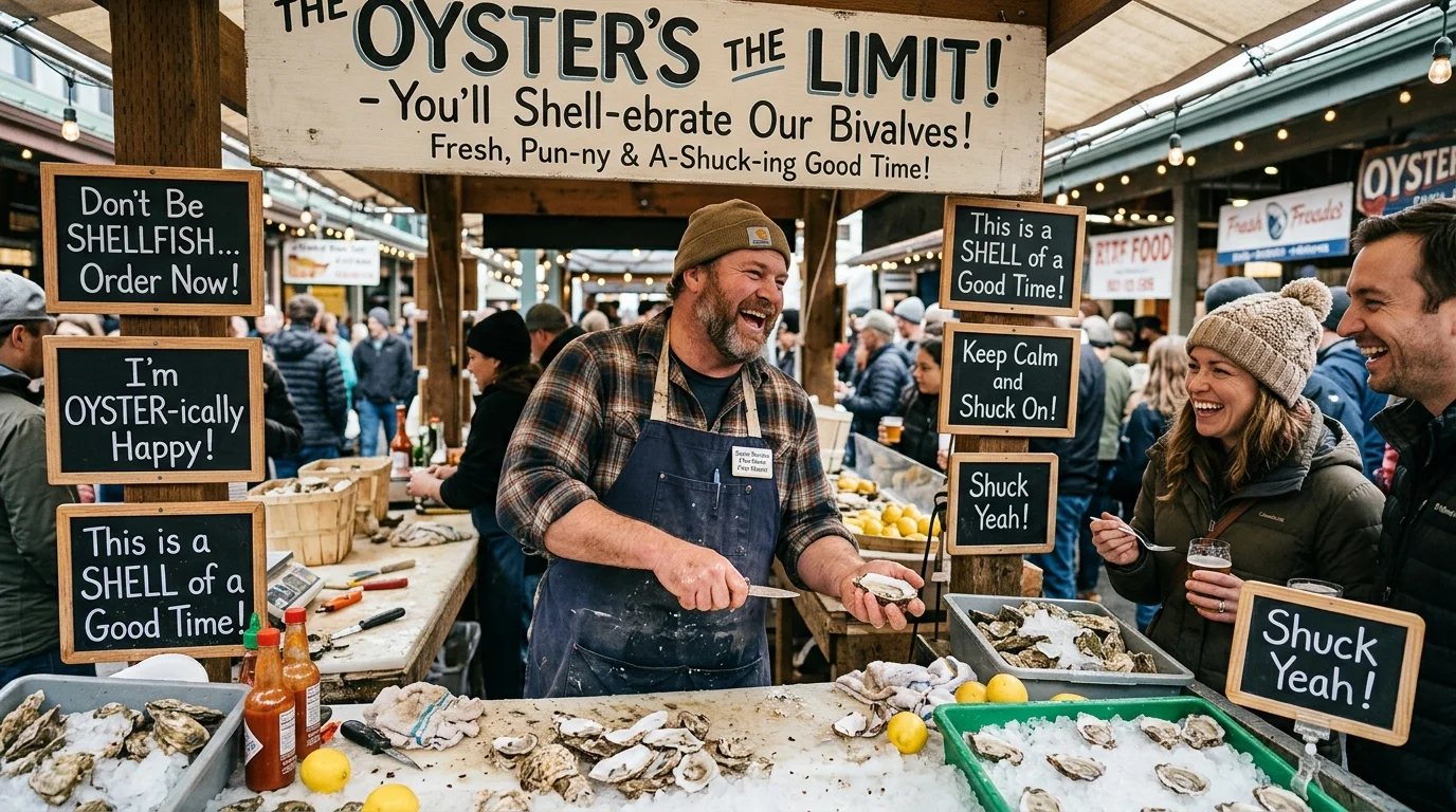 Funny Oyster One-Liners