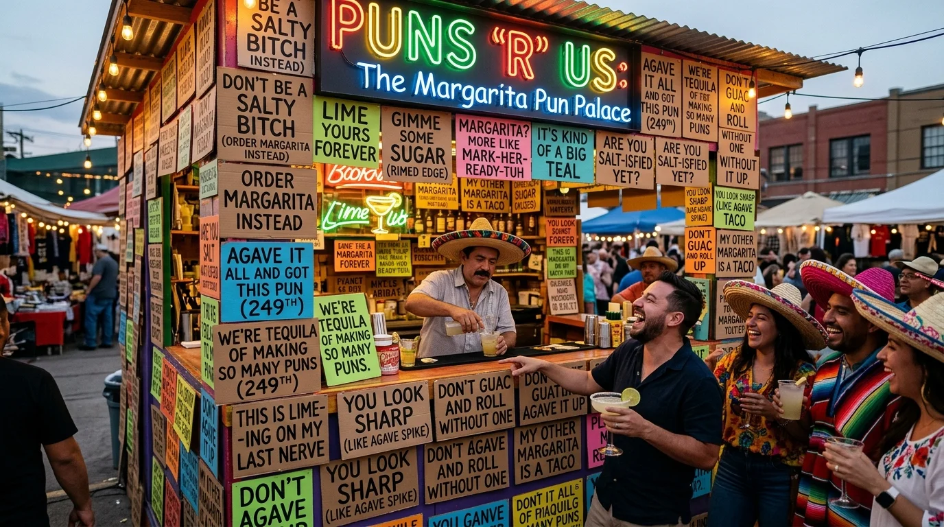 Funny Short Margarita Puns