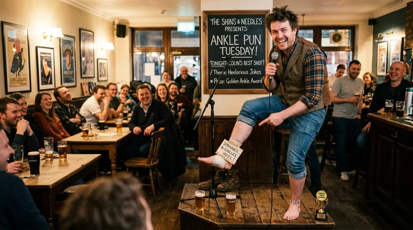 Funny Twisted Ankle Puns