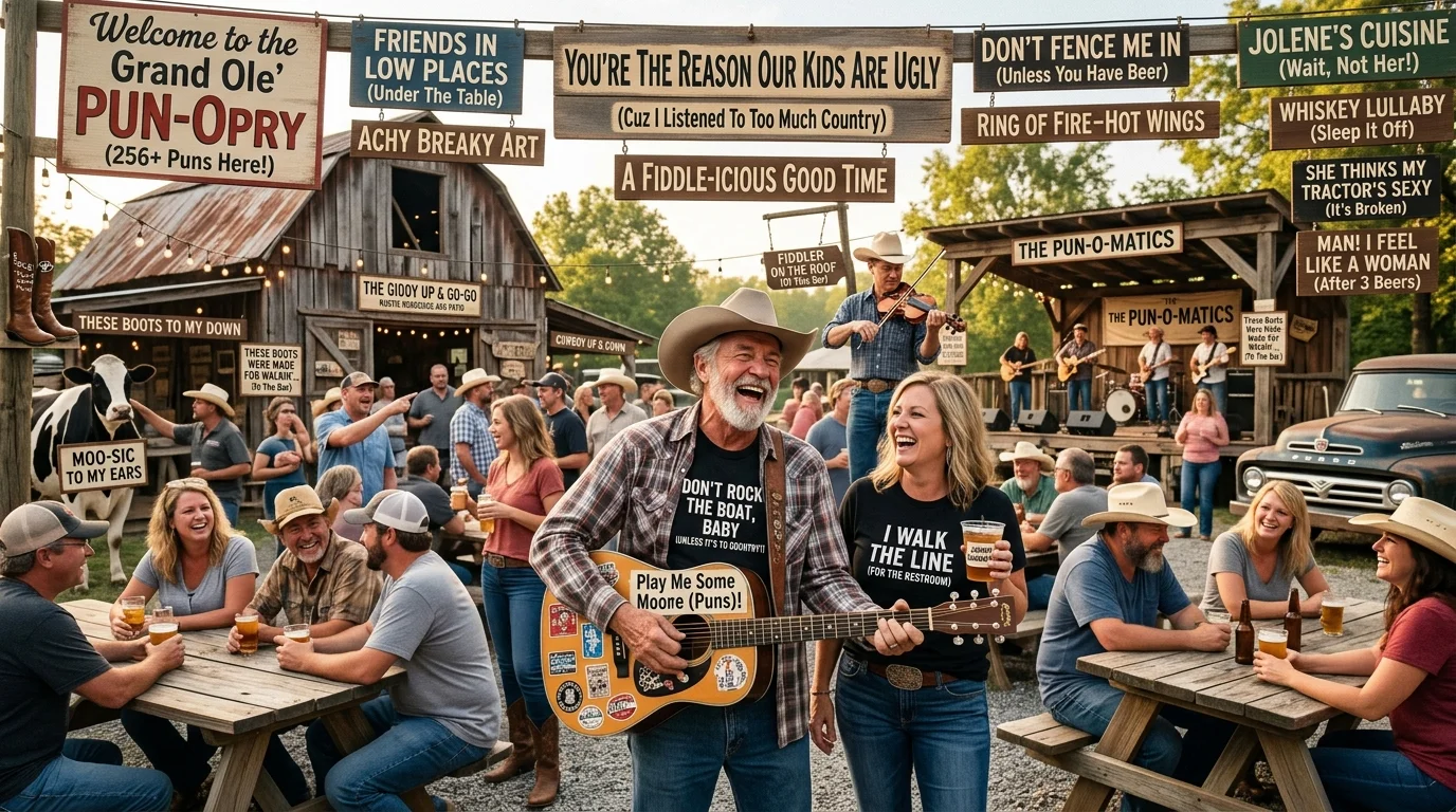 Guitar & Banjo Puns