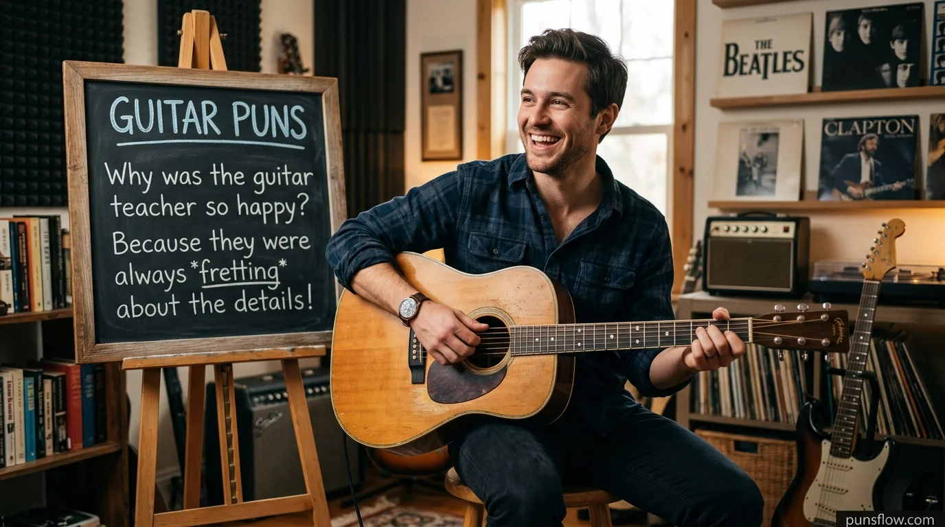 Guitar String & Pick Puns