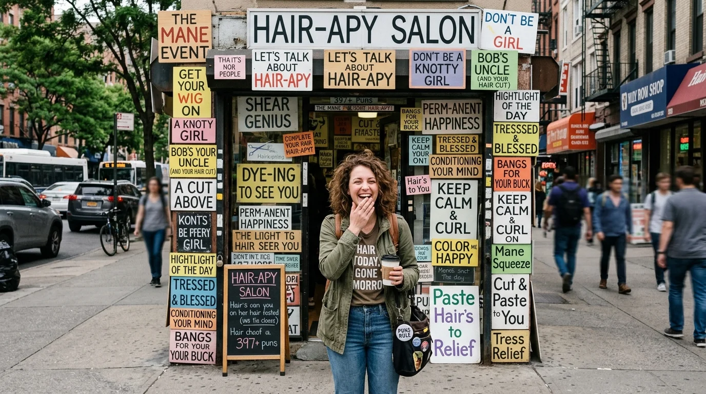 Haircut & Salon Puns