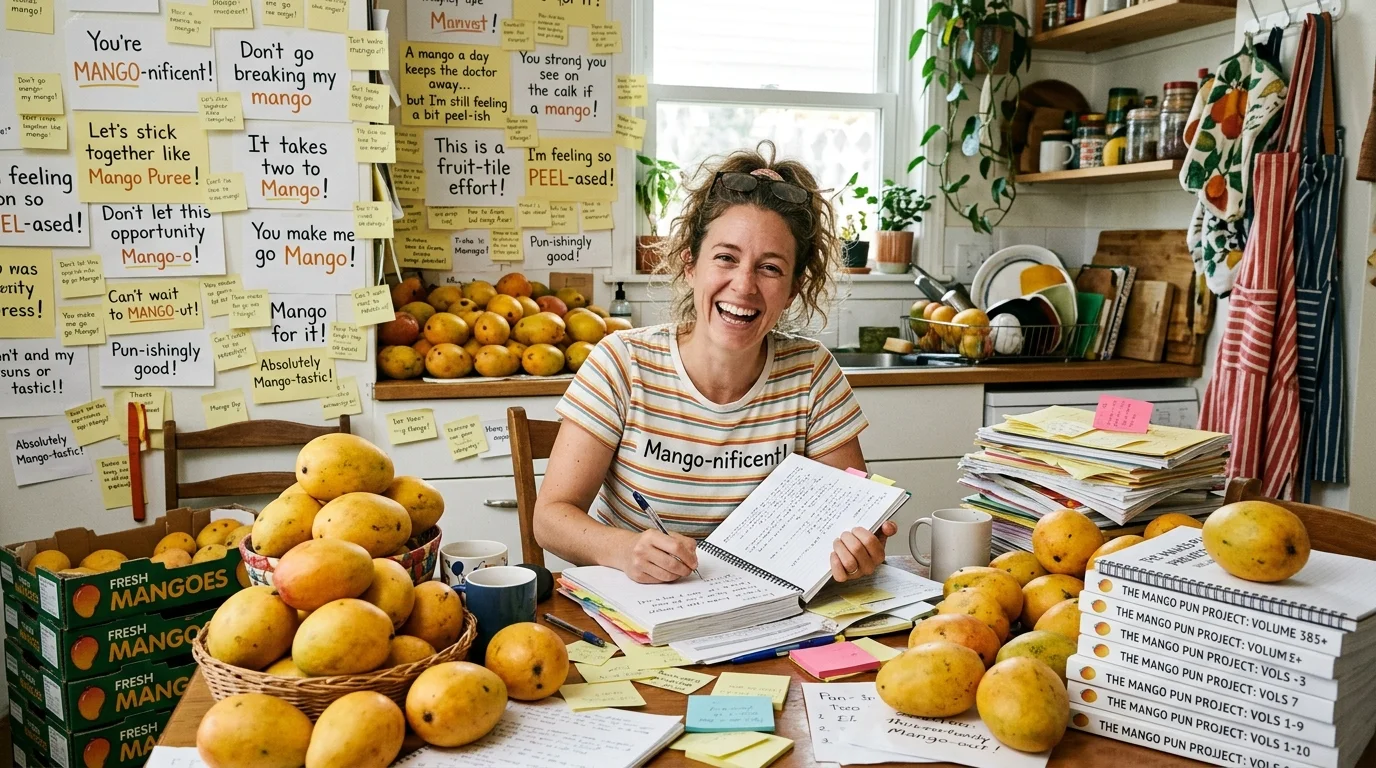 Mango & Fruit Wordplay