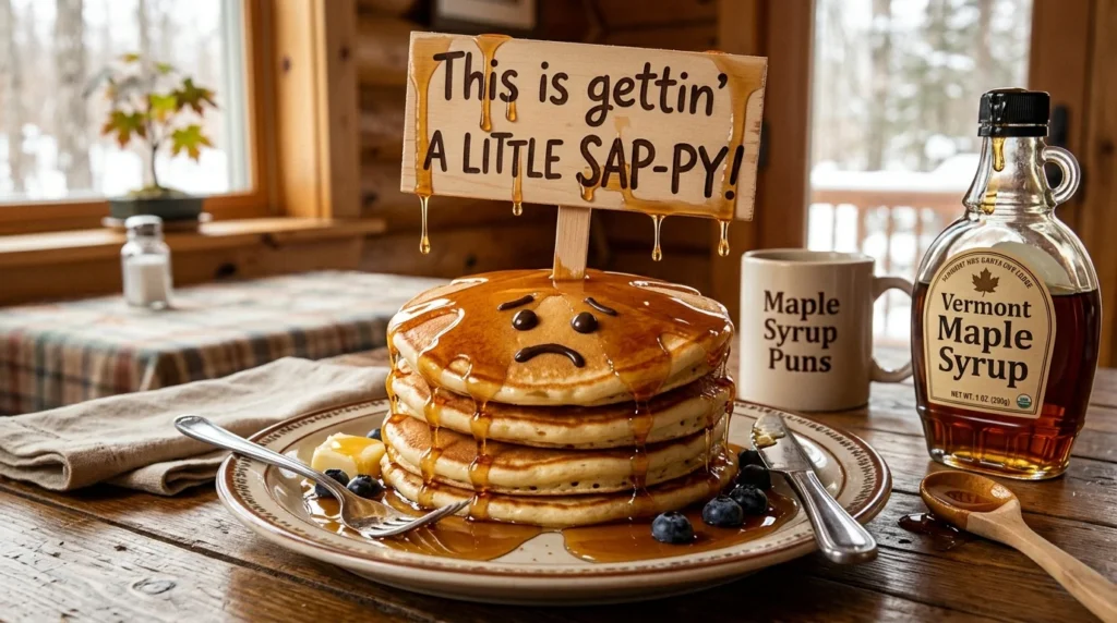 Maple Syrup Puns