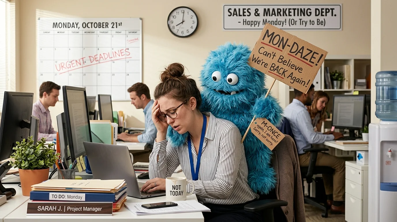 Monday Work Puns