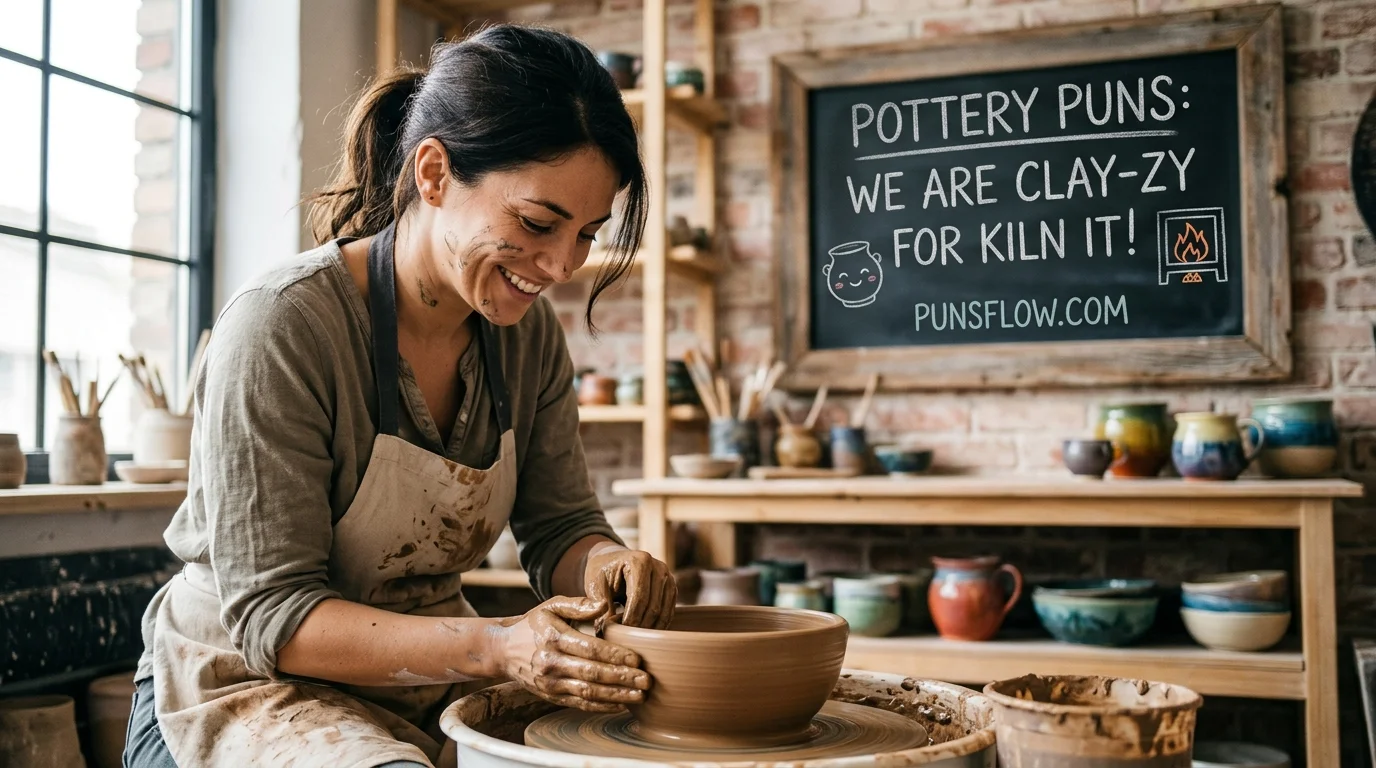 Mug & Bowl Pottery Puns
