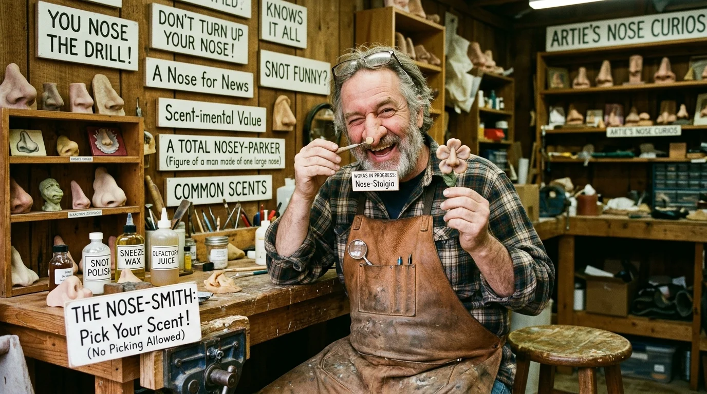 Nose & Breathing Humor Puns