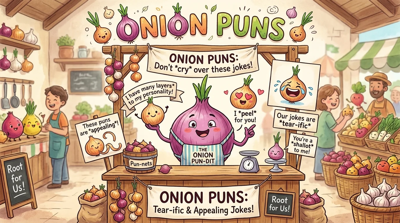 Onion Puns for Everyday Life