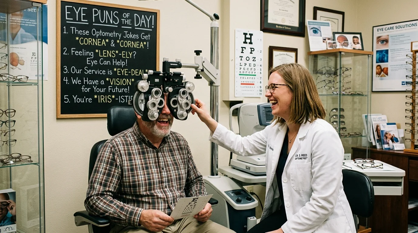 Optometry Workplace Puns