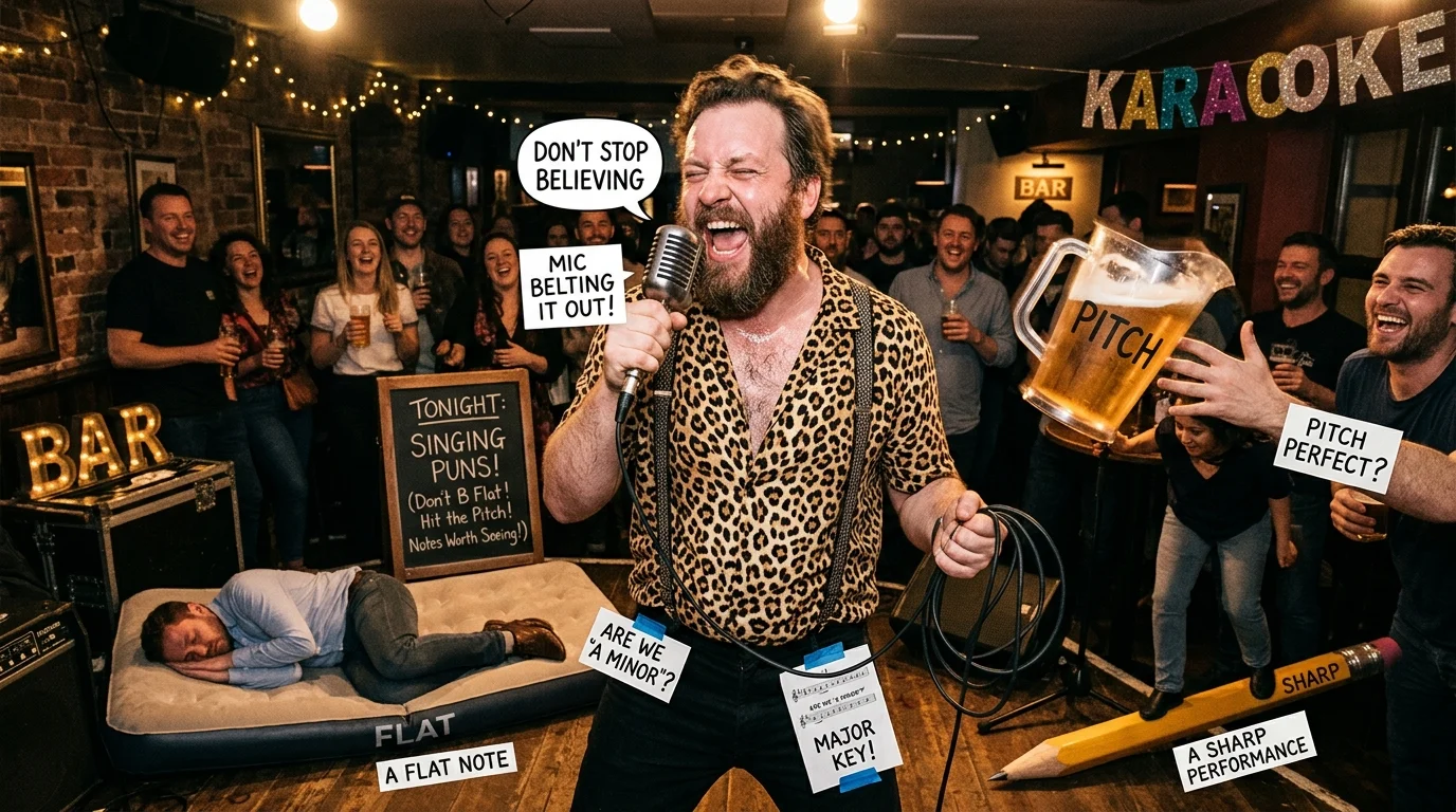 Random Singing Puns That Deserve a Grammy
