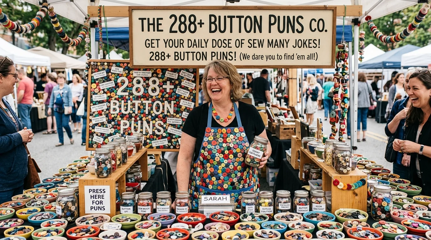 Sewing & Stitching Puns