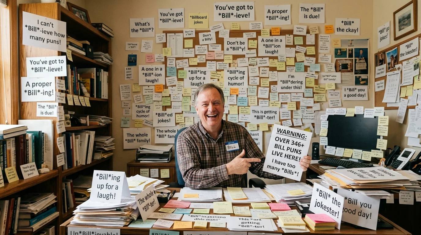 Short Bill Puns