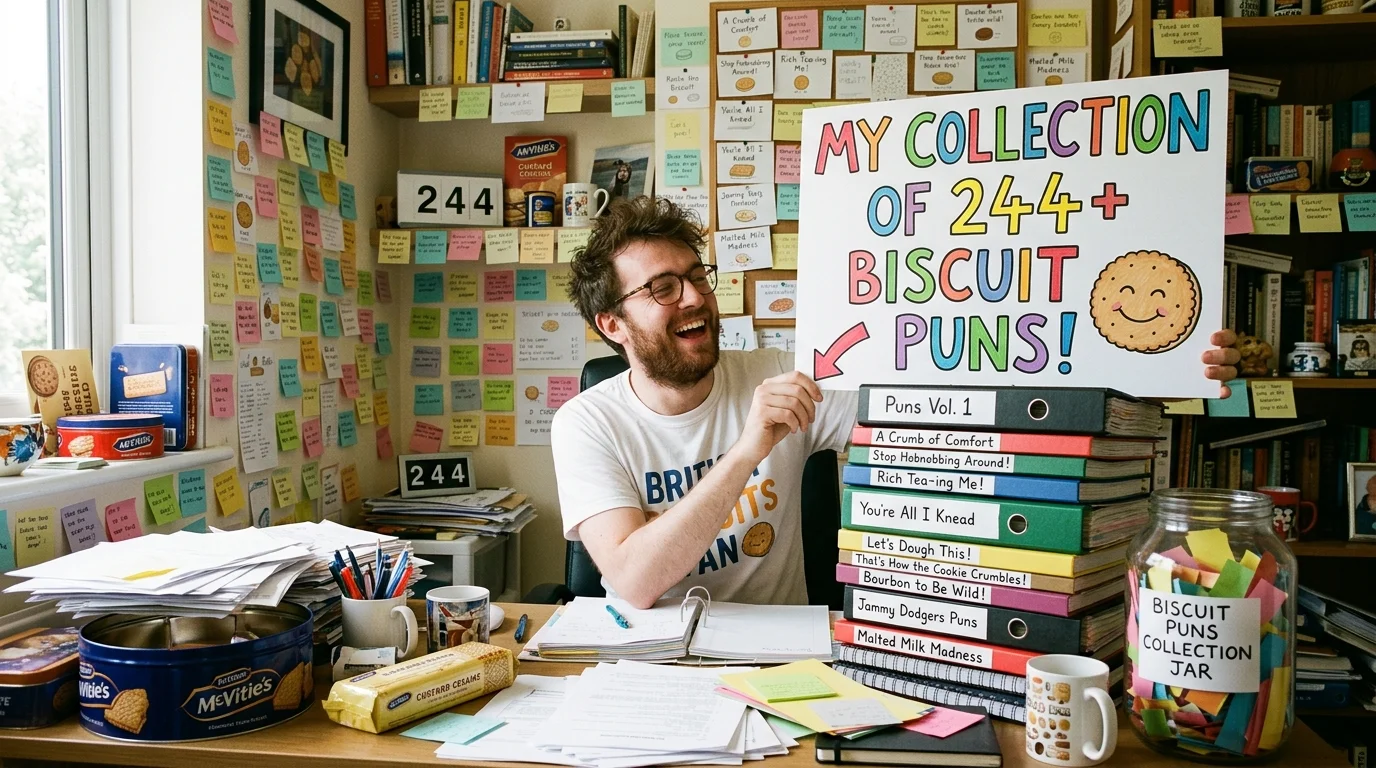 Short Biscuit Puns