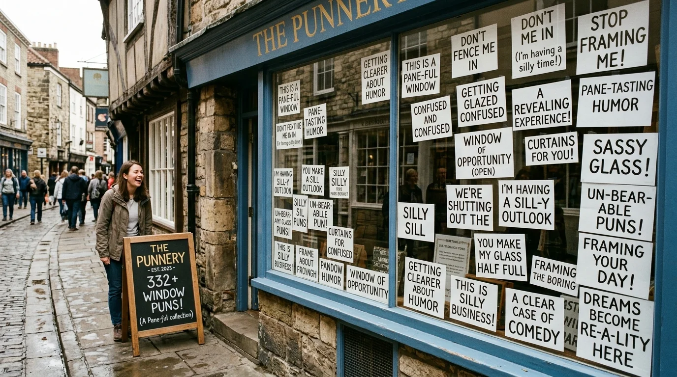 Short Window Puns