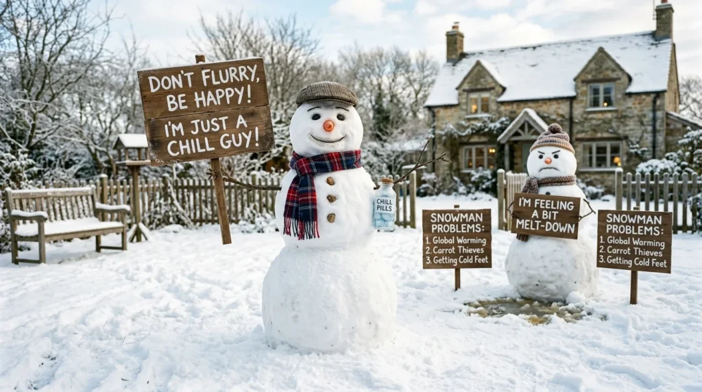 Snowman Puns