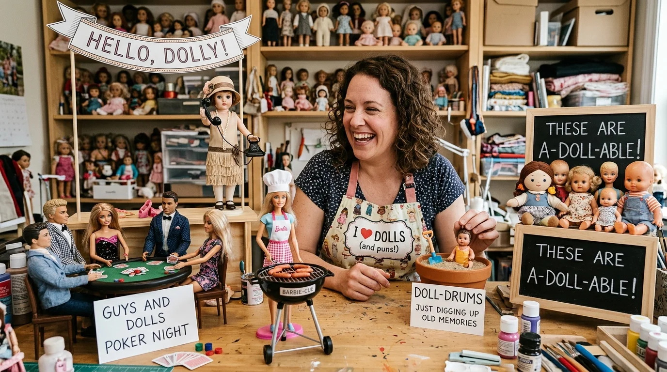 Toy Box & Doll Life Puns