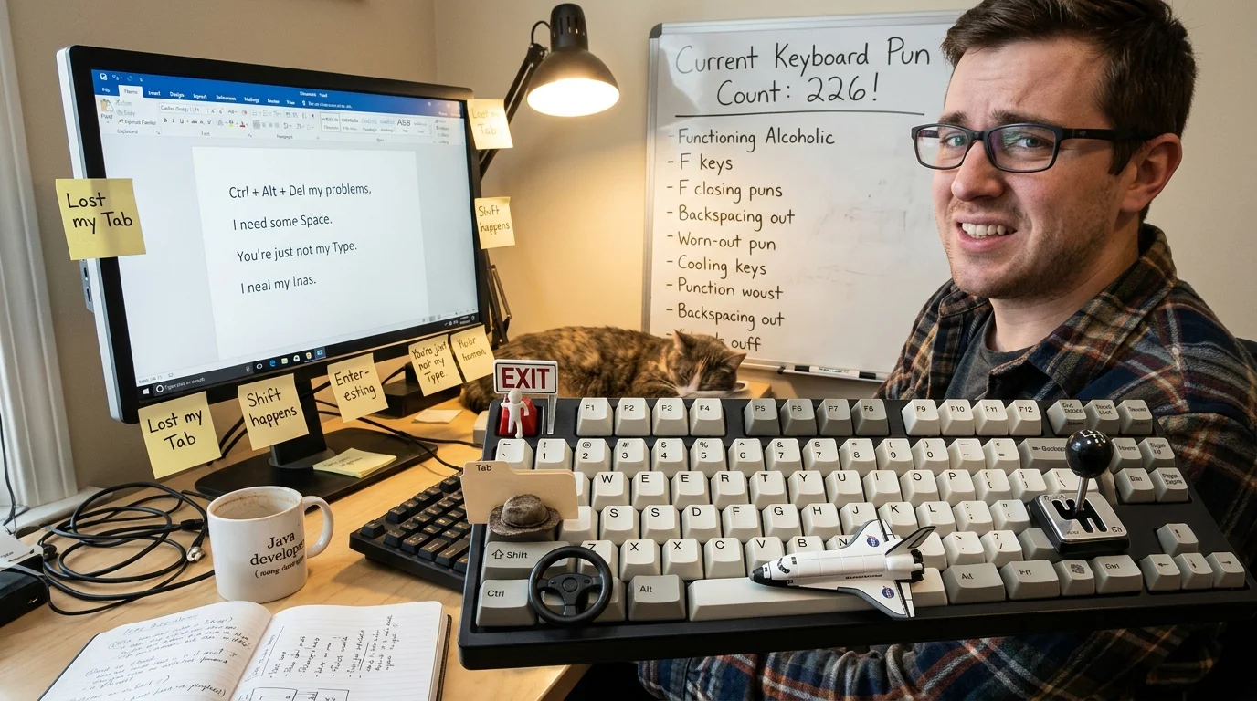 Typing & Texting Keyboard Puns