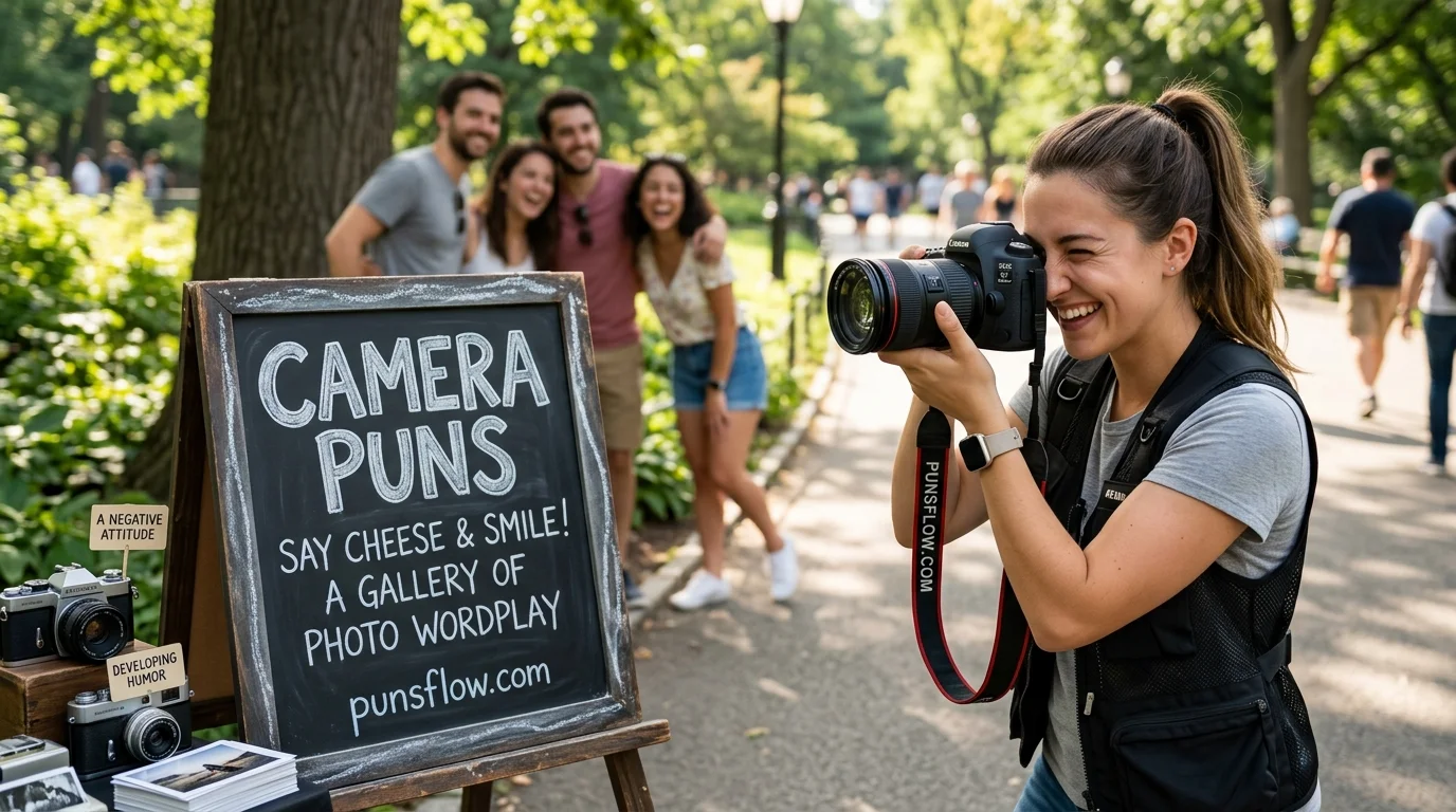 Ultra Short Camera Puns