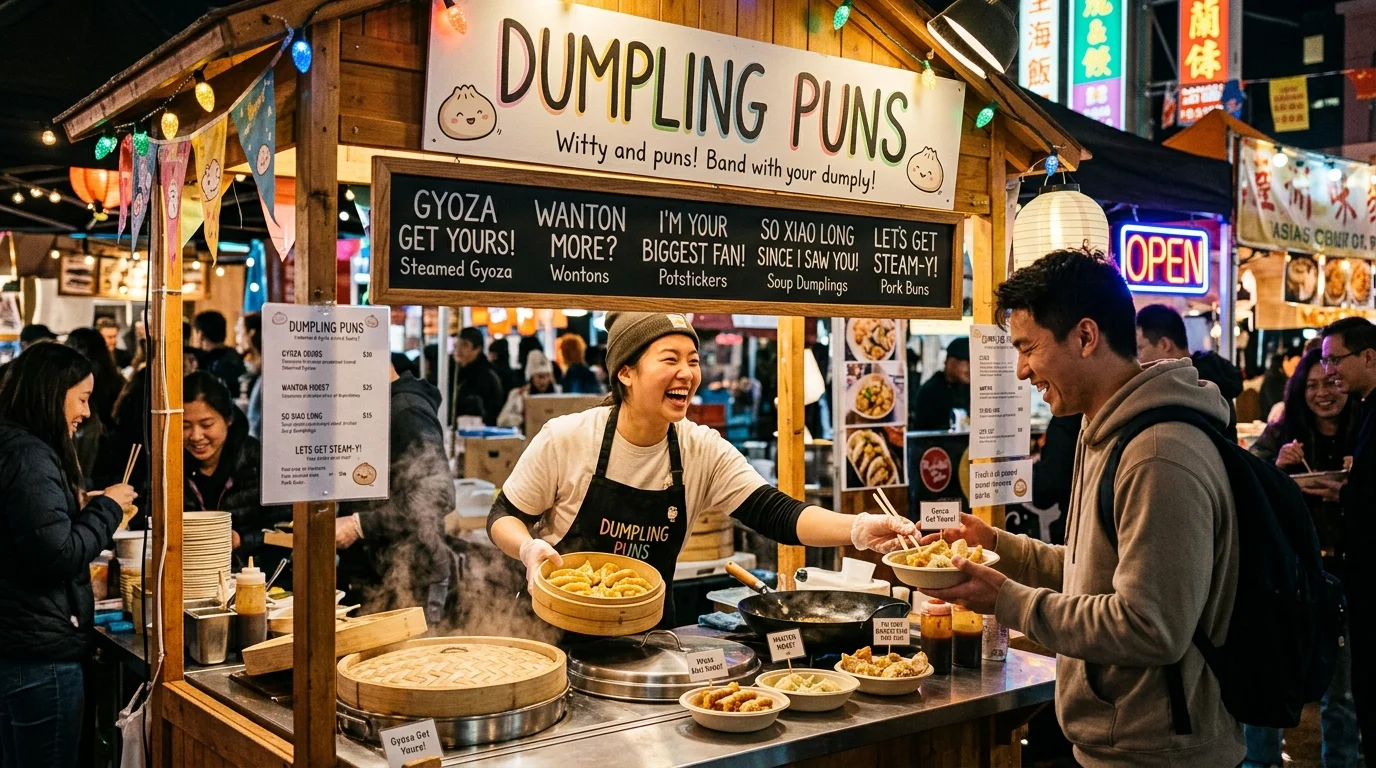 Ultra Short Dumpling Puns