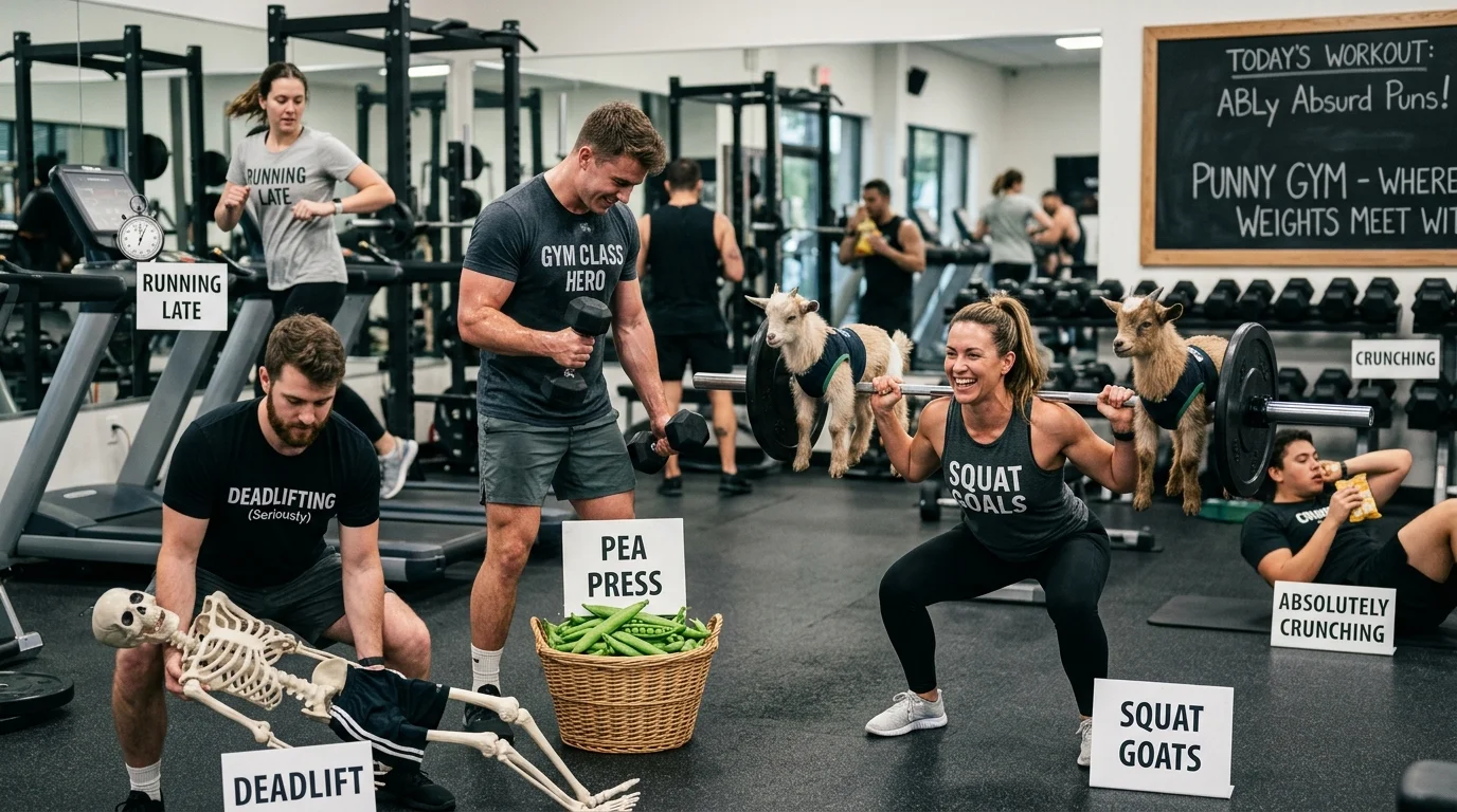 Ultra Short Exercise Puns