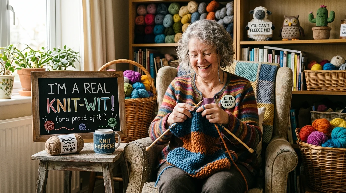 Ultra Short Knitting Puns