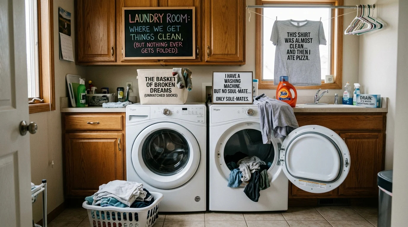 Ultra Short Laundry Puns