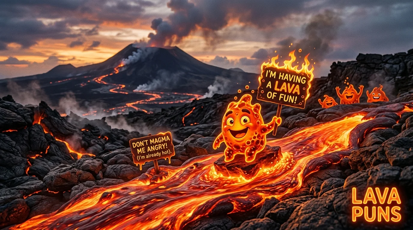 Ultra Short Lava Puns