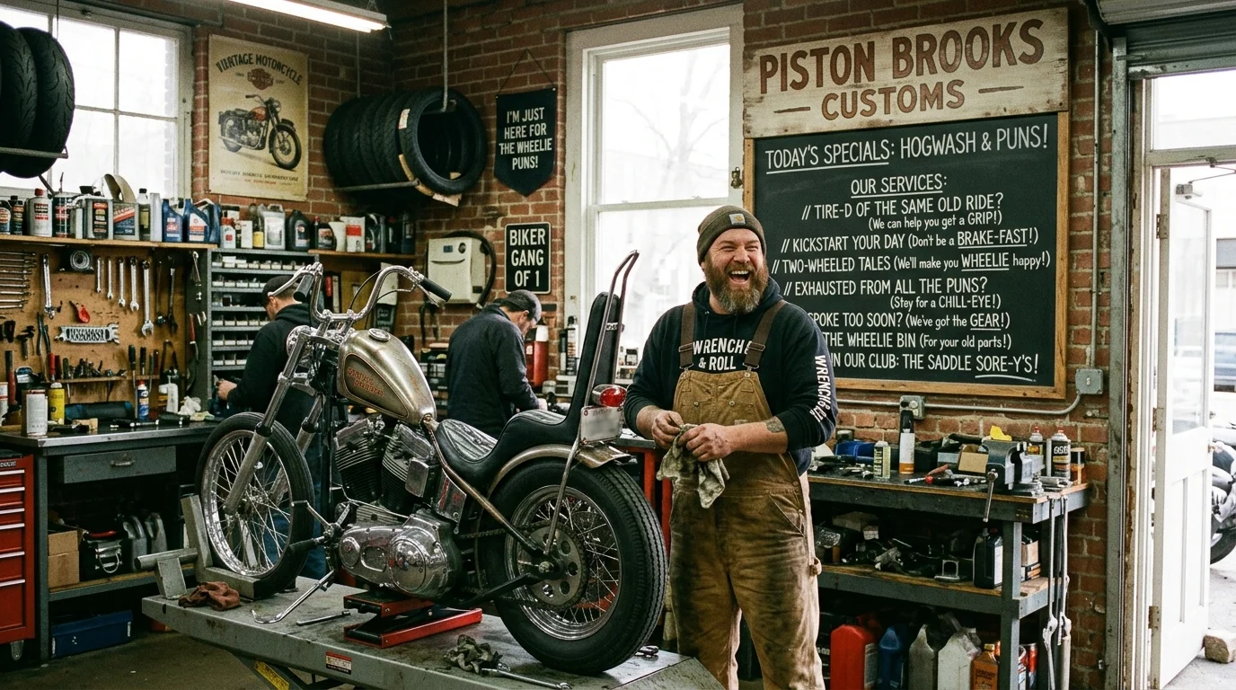 Ultra Short Motorcycle Puns