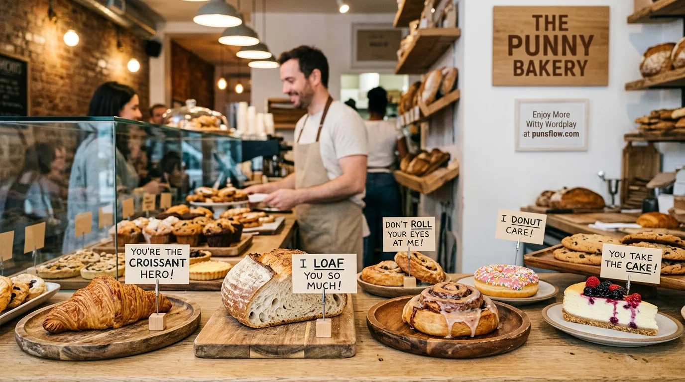 Ultra Short Pastry Puns