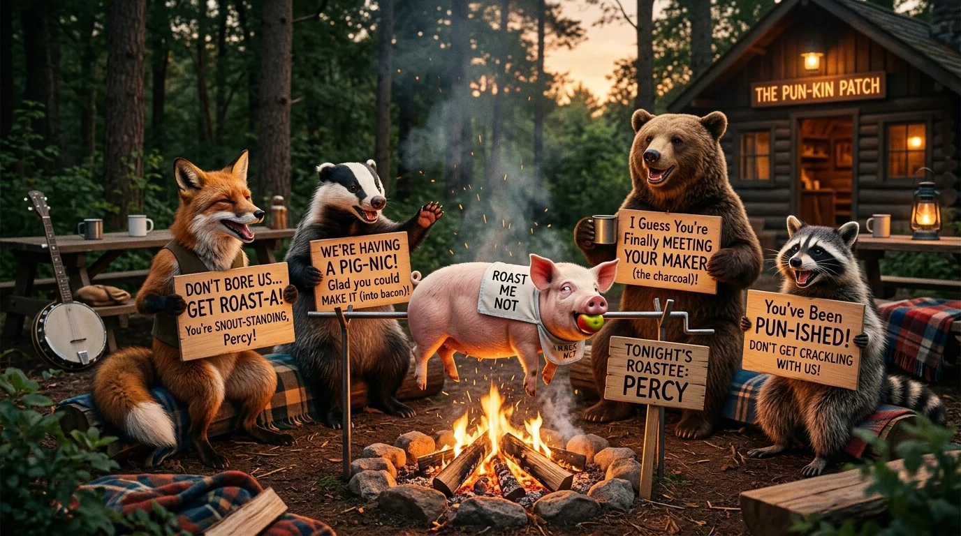 Ultra Short Roast Puns