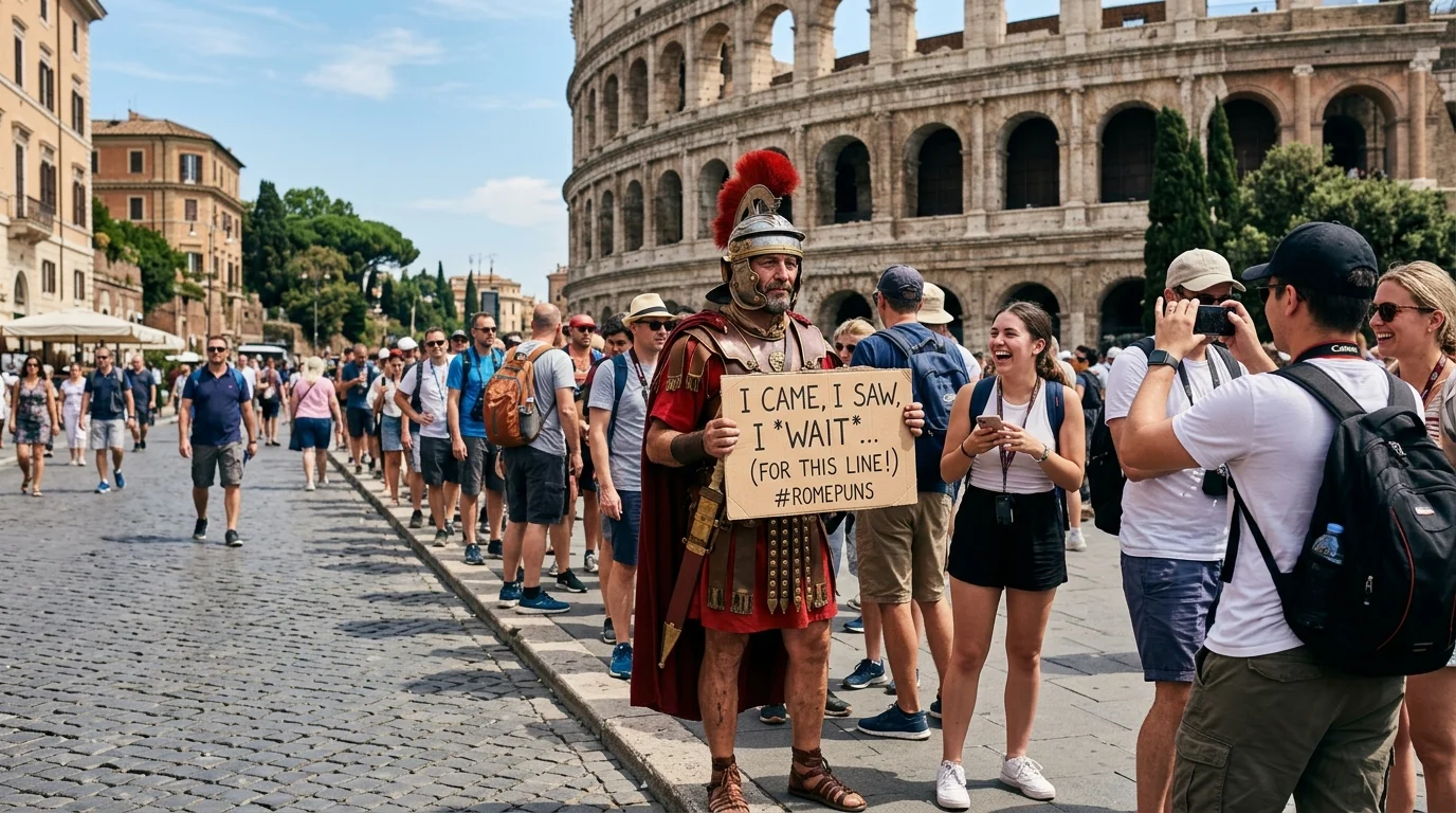 Ultra Short Rome Puns